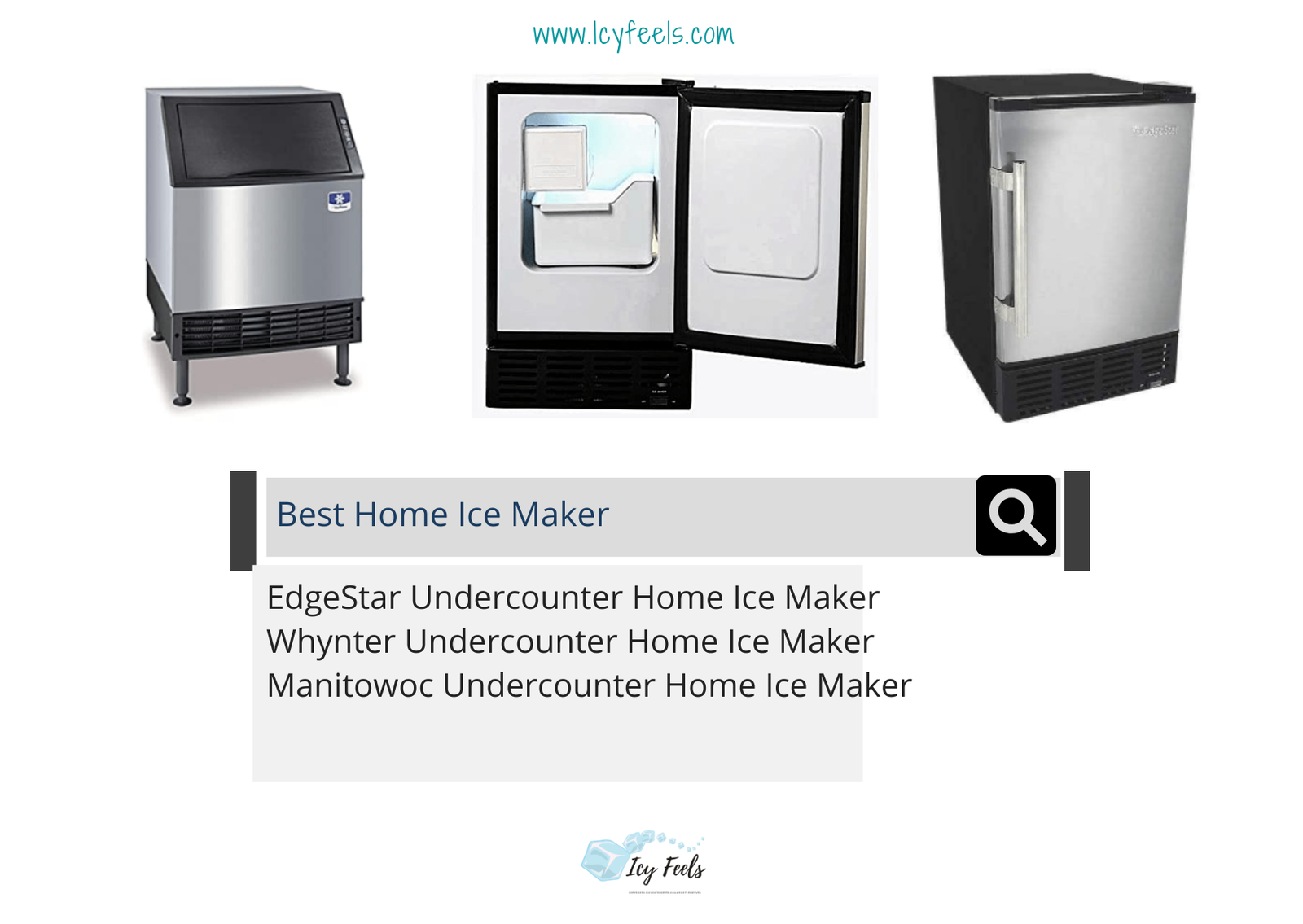 3 Best Home Ice Maker Undercounter, (2023) Icy Feels